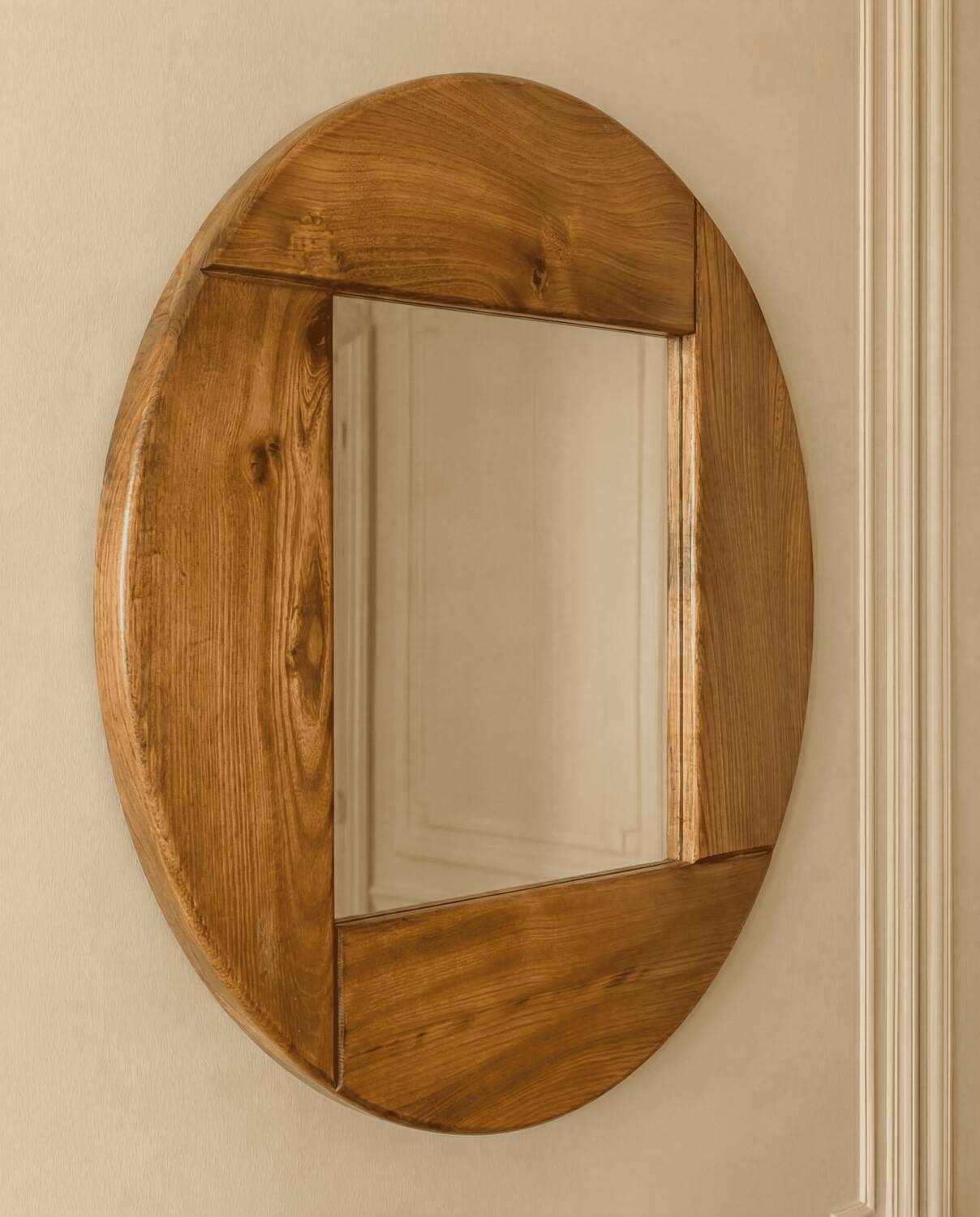 Mirror in elm Maison Regain