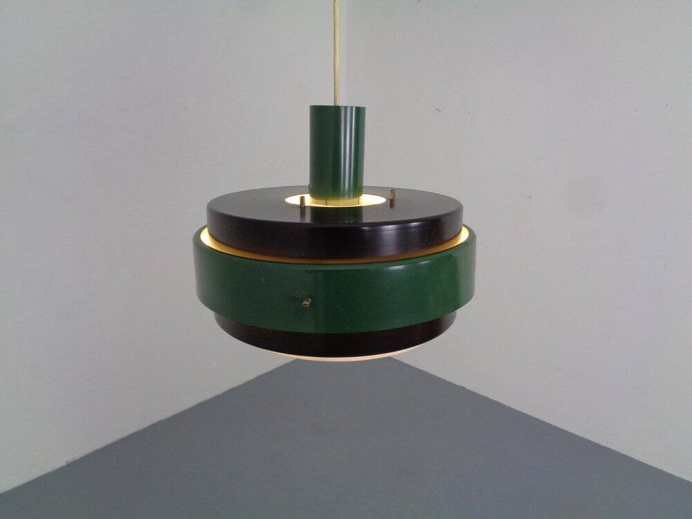 Pendant lamp by Jo Hammerborg for Fog & Mørup, Denmark, 1960s.