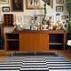 Teak veneer sideboard 80's