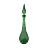 Carafe bouteille Empoli Italienne en verre vert