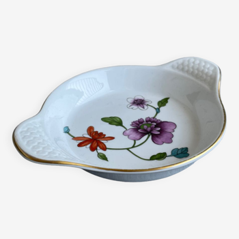 Colorful floral dish