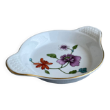Plat fleuri coloré