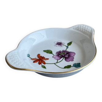 Colorful floral dish