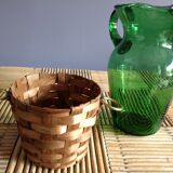 Vintage green pitcher