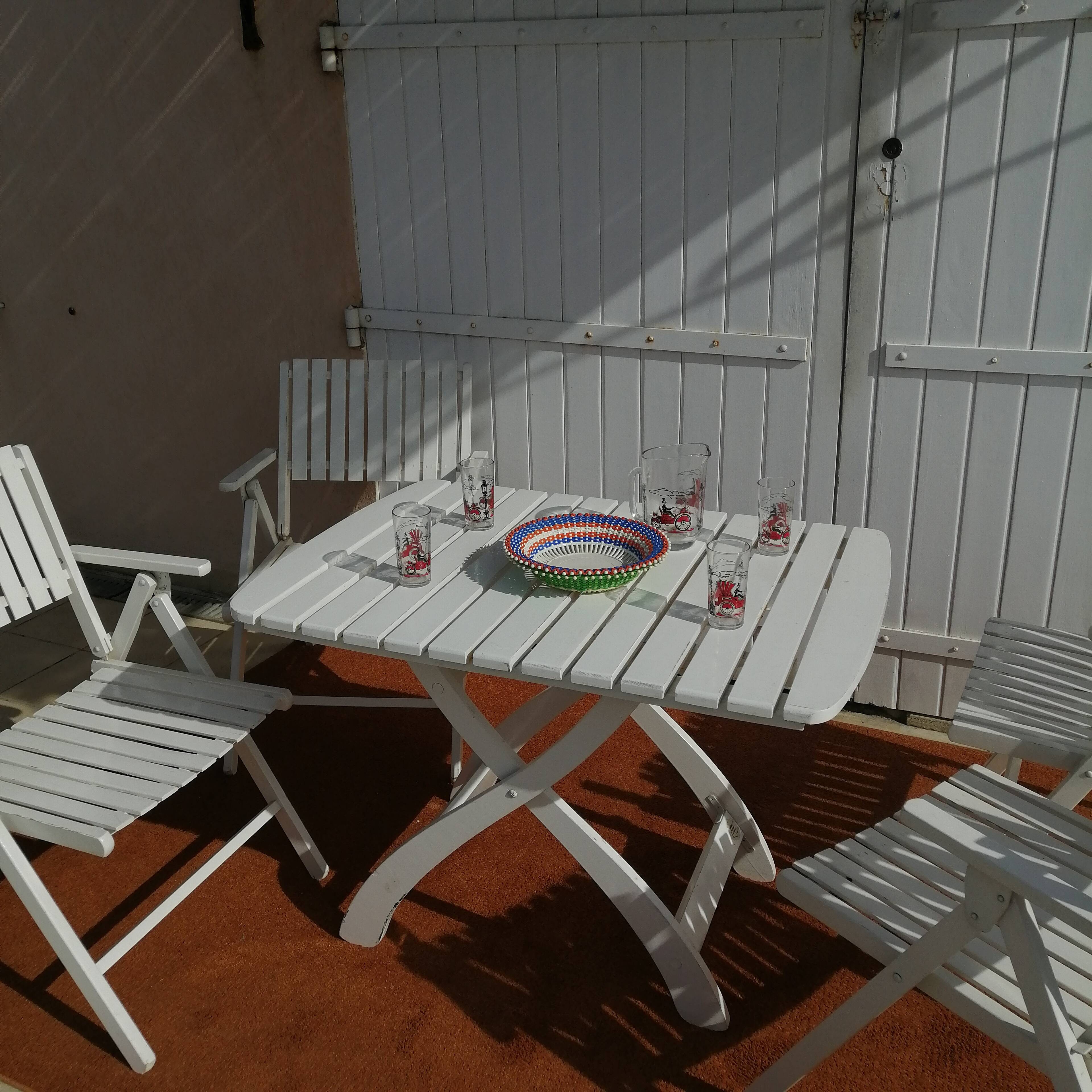 Garden furniture from the 60s "Mobilier de France"