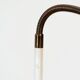 Lampe sur pied italienne avec base en marbre par Stillux
