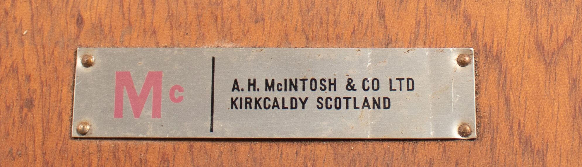 Table et 4 chaises par Tom Robertson pour Mcintosh de Kirkcaldy