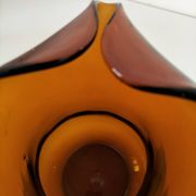Vintage smoked glass pitcher