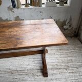 Monastery-style farmhouse table, pine, 210cm