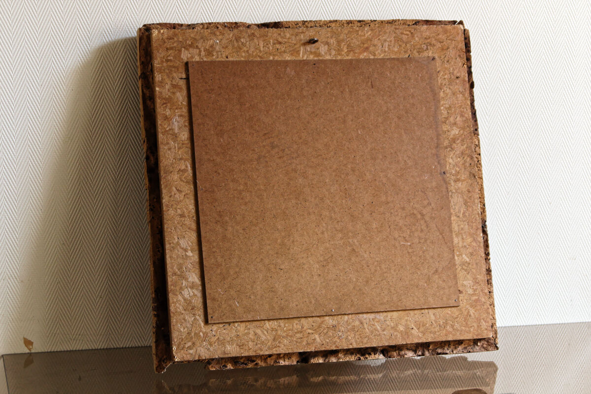 Mirror, natural cork frame