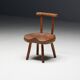 Folk Art Wabi Sabi Chair, France, 19th Century