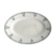 Dish Terre de Fer garland Louis XVI