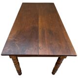 Louis Philippe oak bistro table, 19th century