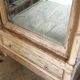 Pine wardrobe with mirror 1900s