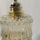 Baladeuse vintage en verre ambré