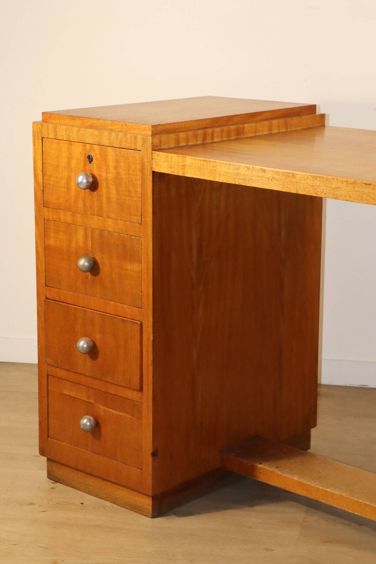 Art Deco style wooden desk, 1940