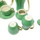Coffee set, mid-century modern, porcelain, Porcelit Pruszków, Poland, 1970s.