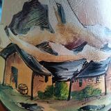 Basque/Pyrenees pattern lampshade