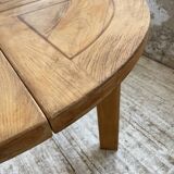 Maison Regain round elm table