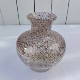 Baluster vase, Daum Nancy, Lorraine cross, vintage