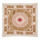 Vintage hand-embroidered tablecloth 132x146 cm