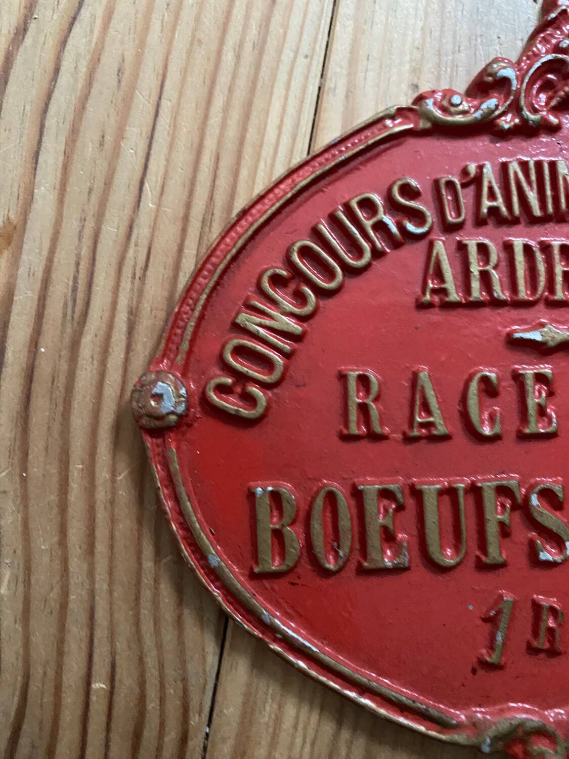 Agricultural competition plate year 2000 model 2