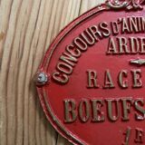 Agricultural competition plate year 2000 model 2