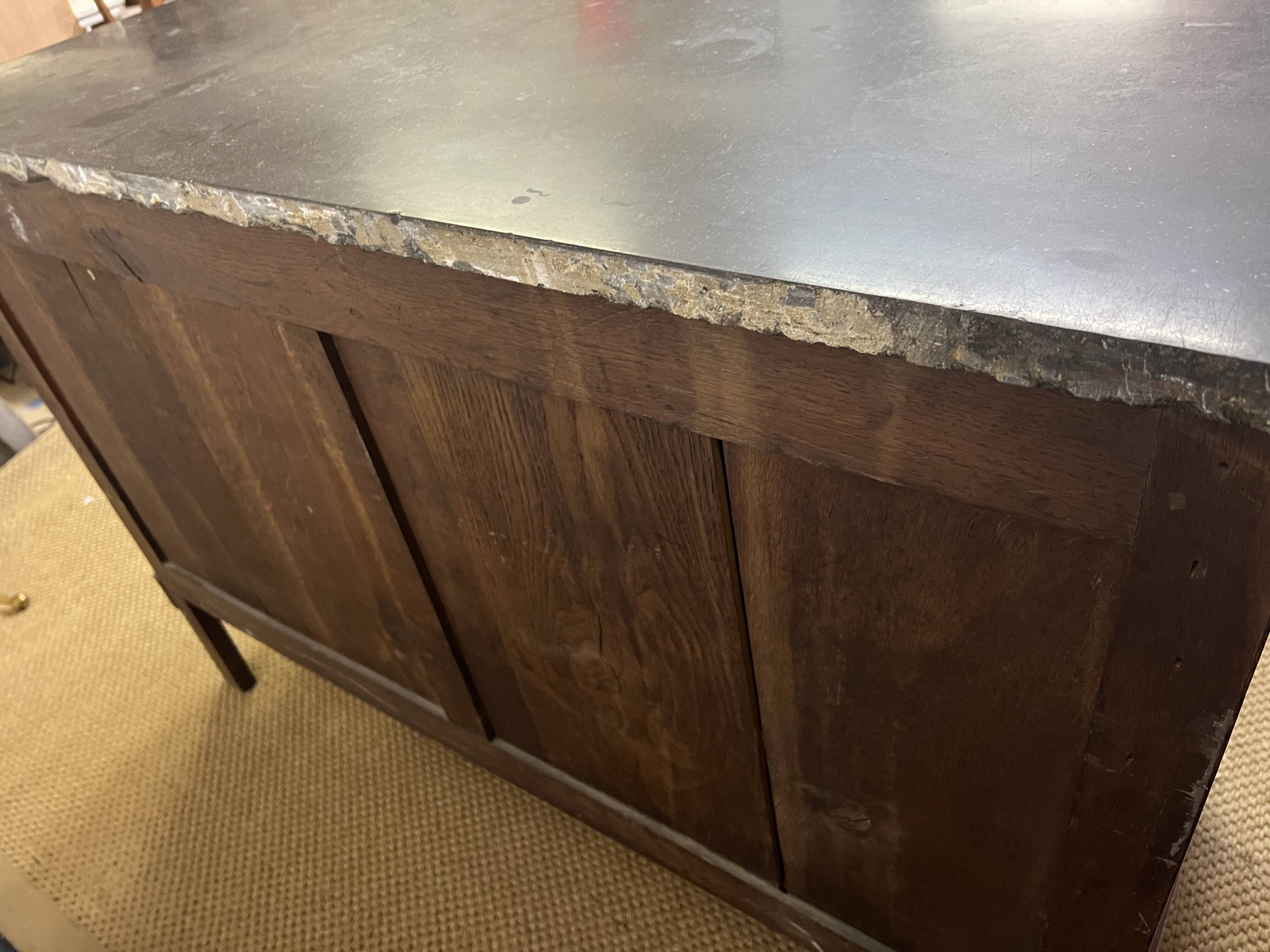 Empire chest of drawers returned from Egypt