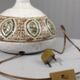 Marcel Giraud in Vallauris large stamped decorative lamp base 1960s