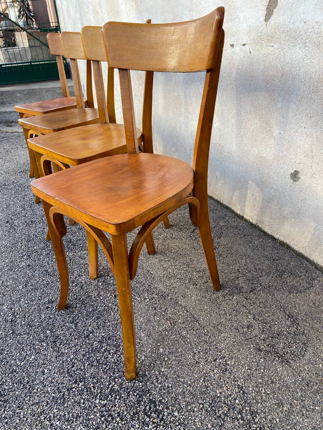 4 bistro chairs