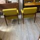Reclining chairs in armchairs