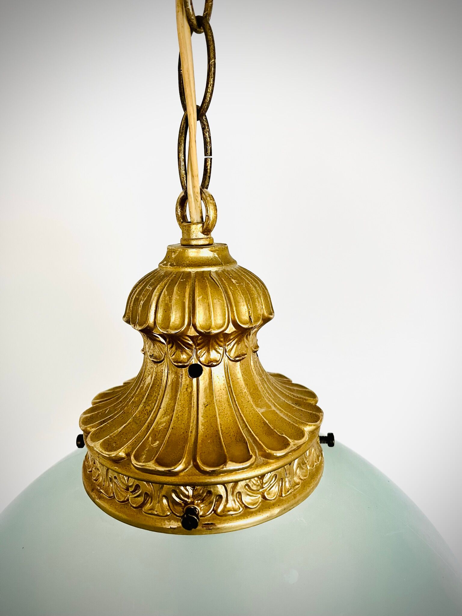 Art Deco glass pendant