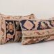 Lot de 2 housses de coussin turque vintage 51x25 cm