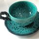 Tasse et soucoupe par Marius Giuge à Vallauris
