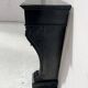 Napoleon III fireplace with claw feet in black marble, 19th century