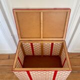 Vintage scoubidou storage chest 1960