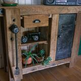 Carpenter's workbench restored