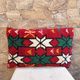 Vintage Berber cushion cover, Moroccan wool cushion.