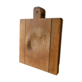 Cutting board, raw wooden log, 34 by 45 cm