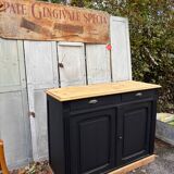 Buffet parisien noir