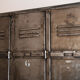 Industrial metal vest 3 doors rounded corners