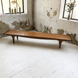 Scandinavian teak bench