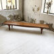 Scandinavian teak bench