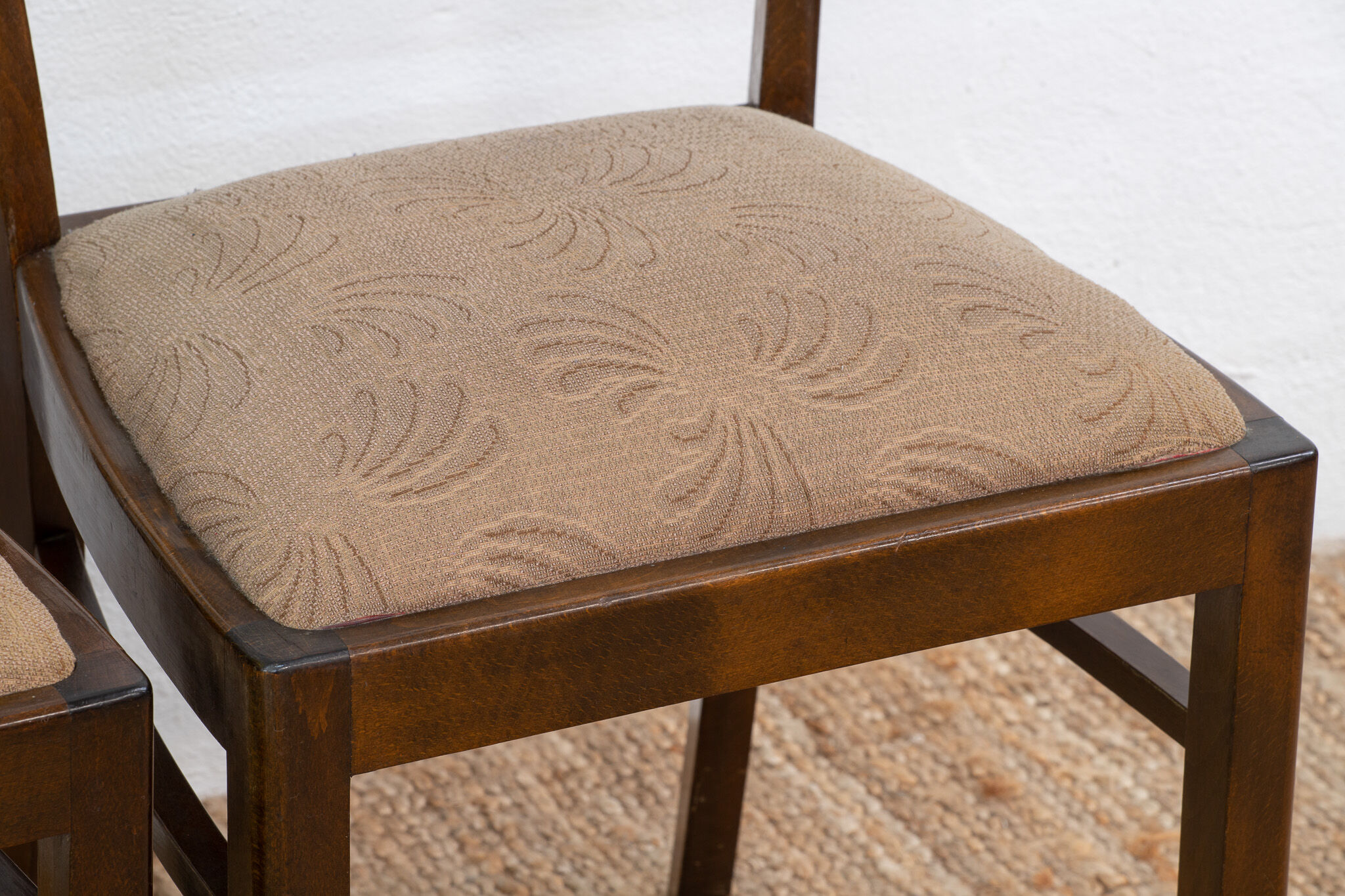 Set of 4 vintage Scandinavian chairs – 45 cm