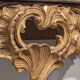 Console Louis XV en bois doré
