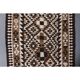 1970s Vintage Turkish Hand-Knotted Wool Cotton White Runner Rug 98x284