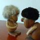 Teak figurines