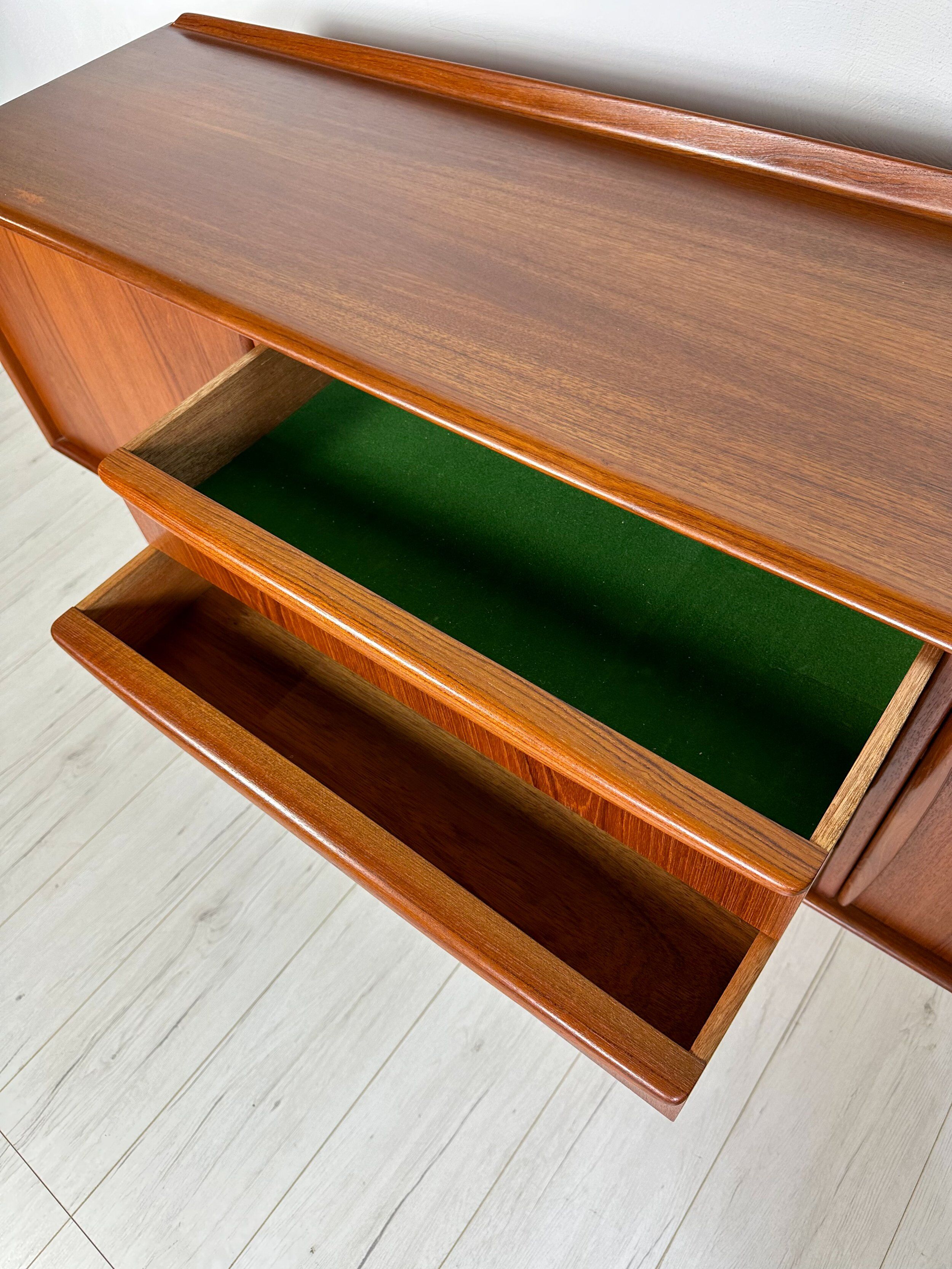 1960s vintage Danish teak sideboard by Svend Åge Madsen for K. Knudsen & Søn