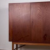 Danish Teak Highboard by Kurt Ostervig for Randers Mobelfabrik 1960.