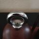 Salt and pepper mill set on base
